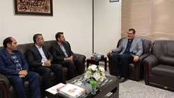دیدار شهردار گرمسار با سرپرست بیمارستان معتمدی 
